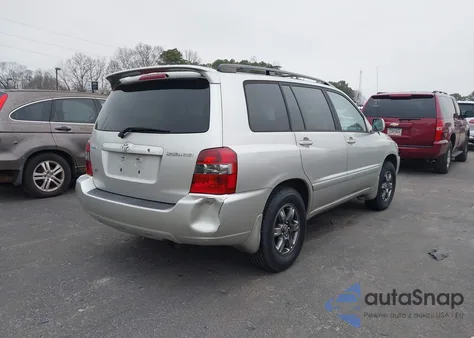 2007 Toyota Highlander V6 z USA, uszkodzony, nr VIN JTEDP21A970130431